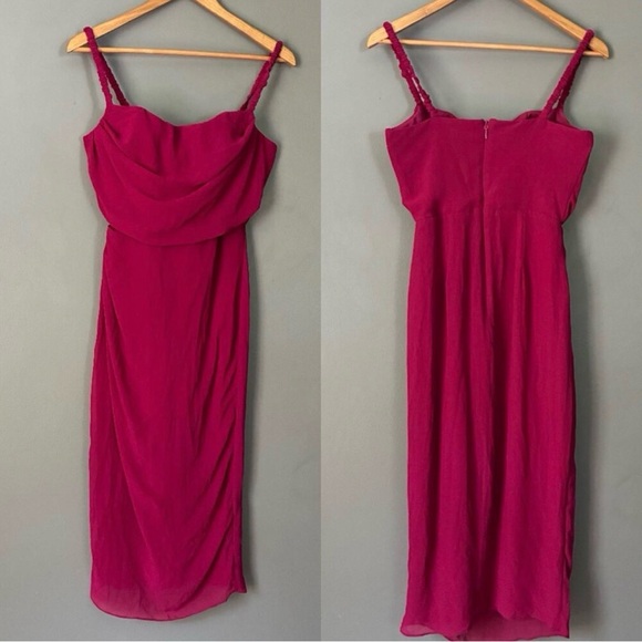 House of CB Red Midi Dress - Picture 4 of 7